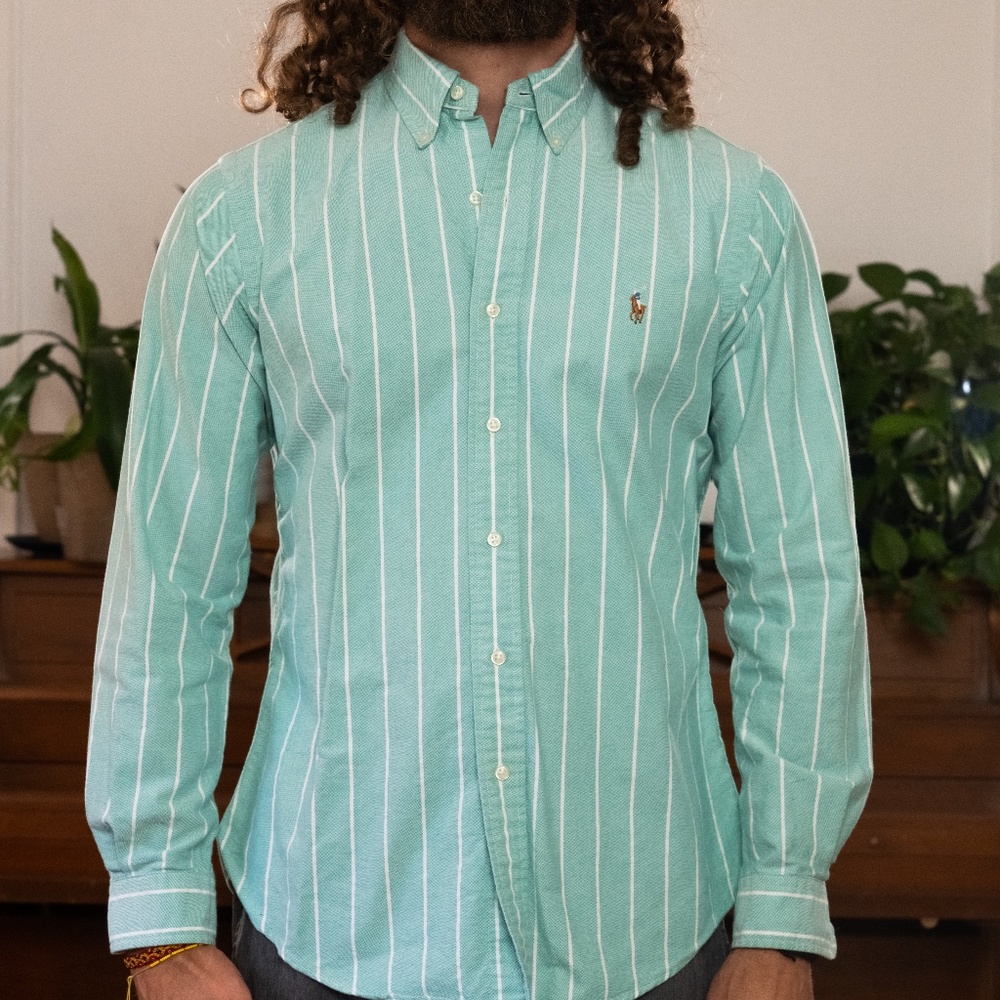Custom Tailored Slim Polo Ralph Lauren Shirt